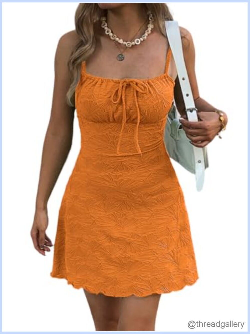 Spaghetti Strap Corset Mini Dress Jacquard Sundress Summer Beach Vacation